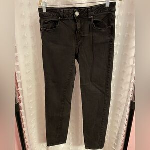 American Eagle Super Stretch Black Jeans